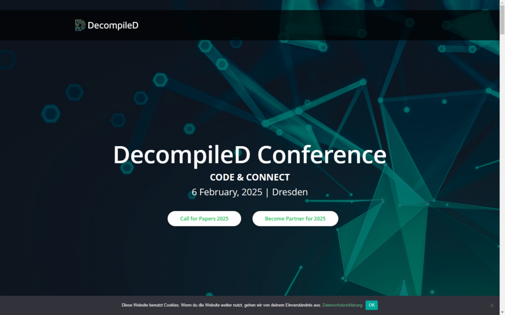 Webentwicklung DecompileD Conference Website